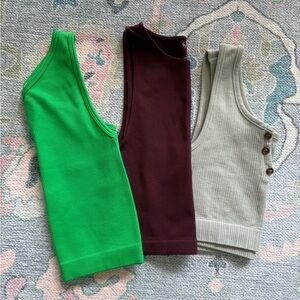 Set of 3 Stretchy Tops
